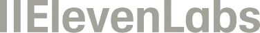 ElevenLabs logo.