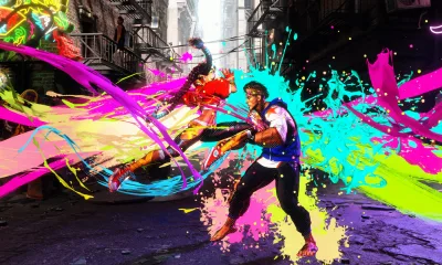 A colorful battle between Street Fighter 6 characters.